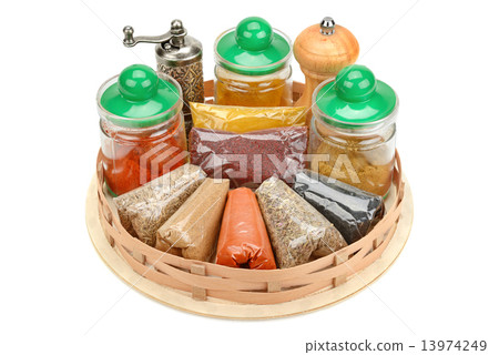 Collection dry spices 13974249