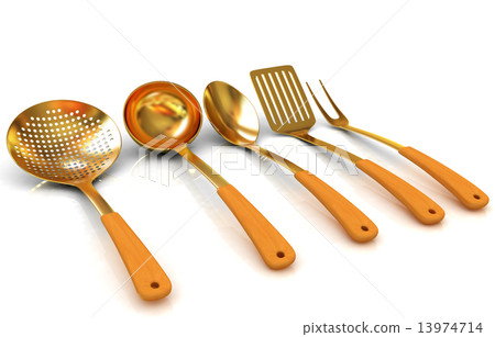Gold cutlery 13974714