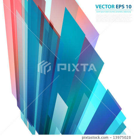 Vector background abstract scratches lines.  13975028