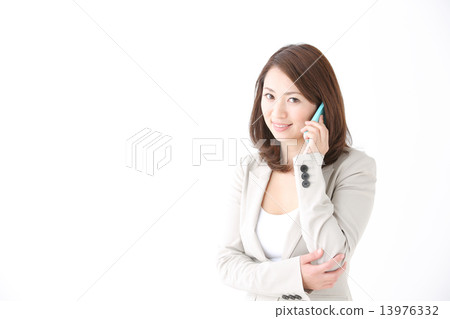 智能手機業務女人 13976332