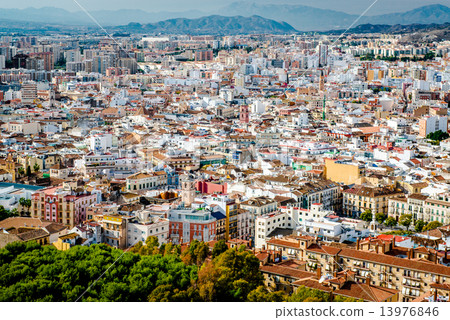 Malaga cityscape. Andalusia, Spain Malaga cityscape. Andalusia, Spain 13976846