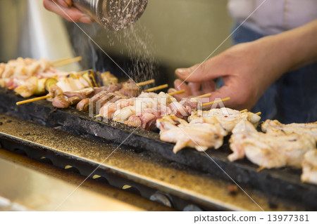 烤雞肉串店 13977381