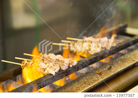 烤雞肉串店 13977387