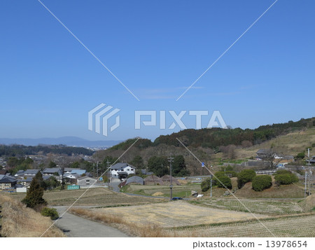 Soga家族的墓（Togashuka墓和石頭競技場墓塚，看著Kanagaoka） 13978654