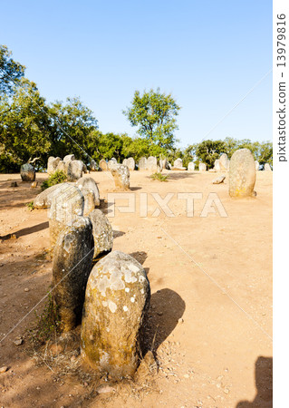 Cromlech of Almendres near Evora, Alentejo, Portugal Cromlech of Almendres near Evora, Alentejo, Portugal 13979816
