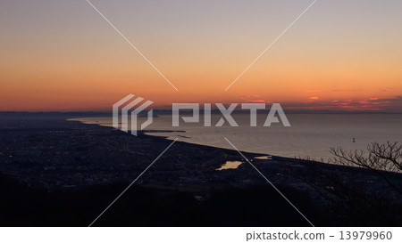 從湘南平往藤澤/茅崎看到的景觀 13979960