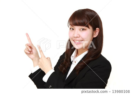 Business woman explaining 13980108