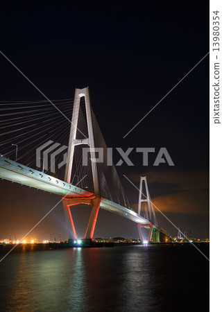 Aichi Nagoya Meito Triton and Nagoya Port at dusk 13980354