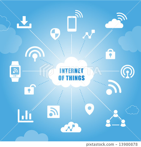 Internet of things concept Internet of things concept 13980878