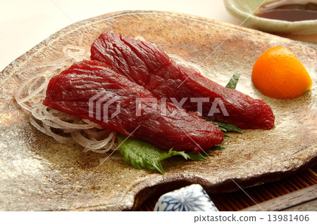Whale sashimi Whale sashimi 13981406
