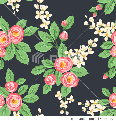 Floral seamless pattern Floral seamless pattern 13982429