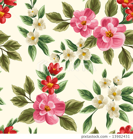 Floral seamless pattern Floral seamless pattern 13982431