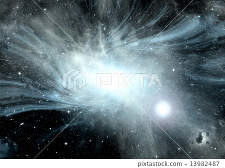 galaxy in a free space 13982487