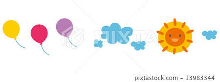 Materials for children Oshima balloon 13983344