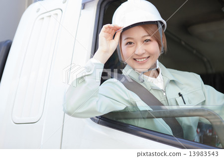 chauffeur, driver, truck driver 13983543