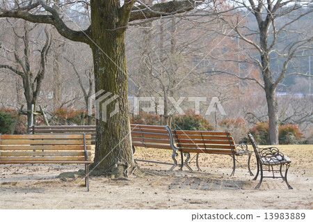 Winter bench Winter bench 13983889