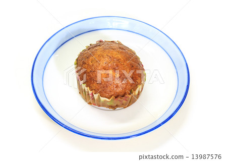 Thai banana cake isolated on white Thai banana cake isolated on white 13987576