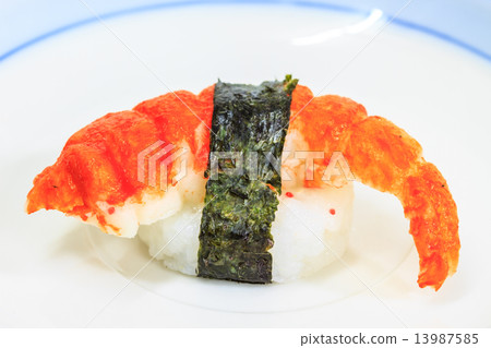 sushi with rolls 13987585