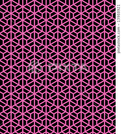 Bono Pattern Bishamon Tortoise Pink＆Black 13988921