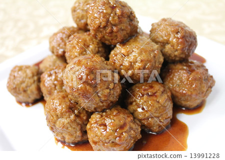 Meatballs Teriyaki 13991228