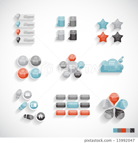Infographic Templates for Business Vector Illustration.  13992047