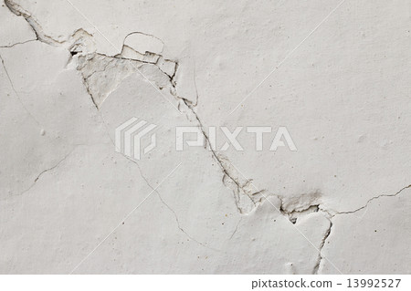 Cracked Stucco - Grunge Background Cracked Stucco - Grunge Background 13992527