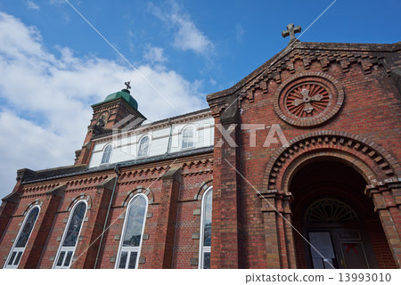 Tedaira church of brick construction 13993010