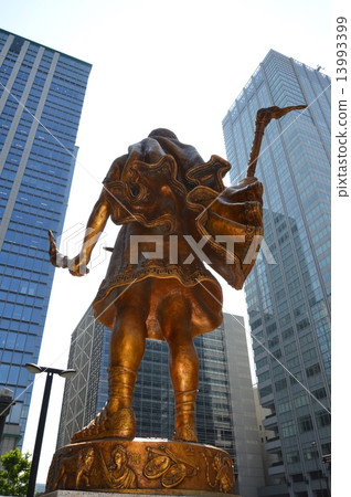 Golden Prometheus image (behind) (JX Nippon Oil Energy Co., Ltd. head office building / Otemachi Chiyoda-ku, Tokyo) 13993399