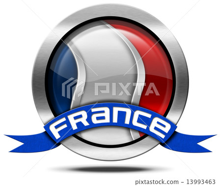France Flag - Metal Icon 13993463