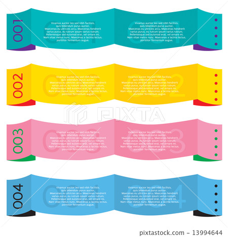 Colorful Paper Banners. Colorful Paper Banners. 13994644