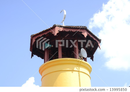 Minaret of Batak Rabit Mosque in Teluk Intan, Perak 13995850