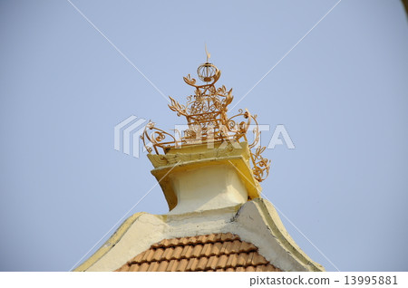 Pinnacle of Kampung Duyong Mosque a.k.a Masjid Laksamana Melaka in Malacca 13995881