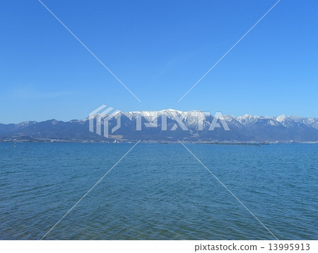 Hira Mountains system snow scene color 004 13995913