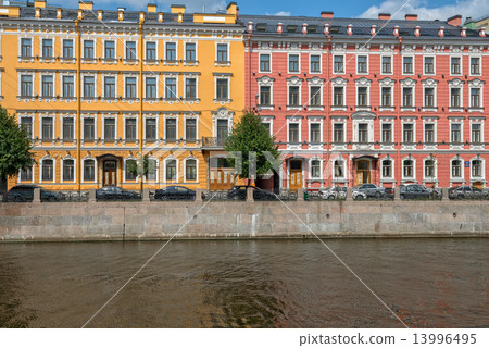 Moyka embankment in St. Petersburg 13996495