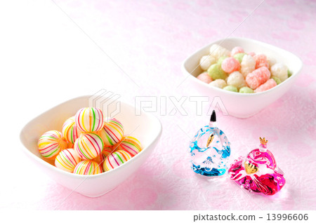 Handma球糖果和小雞 13996606