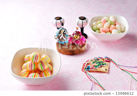 Handma球糖果和小雞 13996612