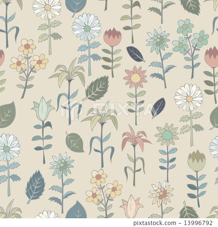 Various summer flowers. 13996792