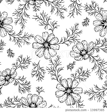 Seamless  floral pattern 13997385