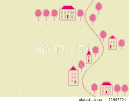 Cityscape Spring Landscape Flowers 13997704
