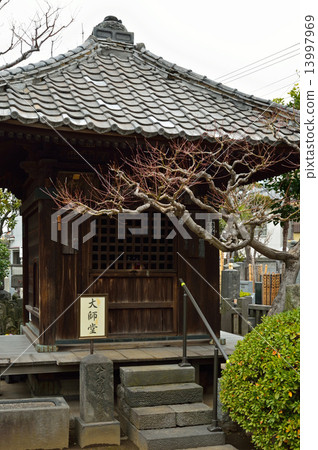 Tanoyuki魔杖步行·Daisado Shinyoshi Shingon Budo Kanonji寺廟 13997969