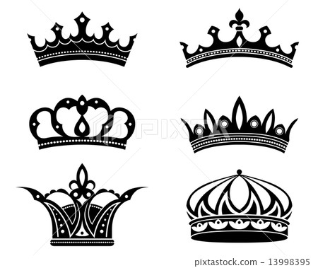 Royal crowns and diadems 13998395