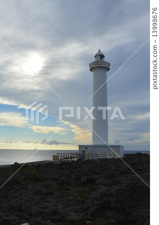 Shizuka Cape Lighthouse (Yomitan Village, Nakagami-gun, Okinawa Prefecture) 13998676