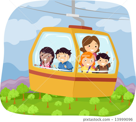 Stickman Forest Cable Car 13999096