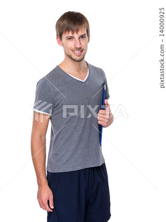 Man hold with clipboard 14000925