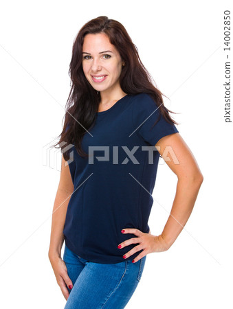 Brunette Woman portrait Brunette Woman portrait 14002850