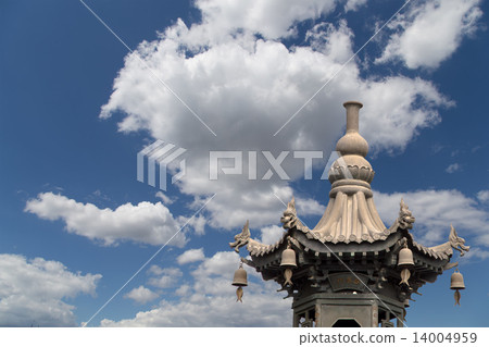 Giant Wild Goose Pagoda (Big Wild Goose Pagoda),southern Xian (Sian, Xi'an), Shaanxi province, China 14004959