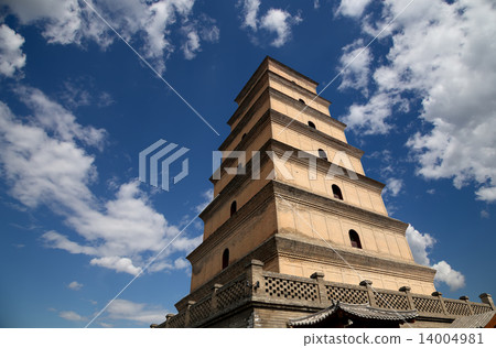 Giant Wild Goose Pagoda (Big Wild Goose Pagoda),southern Xian (Sian, Xi'an), Shaanxi province, China 14004981