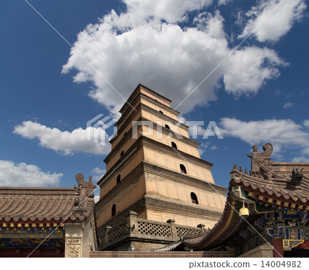 Giant Wild Goose Pagoda (Big Wild Goose Pagoda),southern Xian (Sian, Xi'an), Shaanxi province, China 14004982
