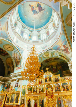 Interior Of Belarussian Orthodox Church Cathedral of St. Peter a Interior Of Belarussian Orthodox Church Cathedral of St. Peter a 14005338