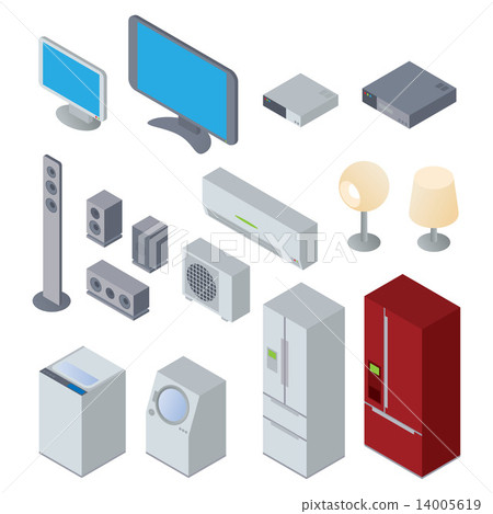 Home electronics illustration 14005619
